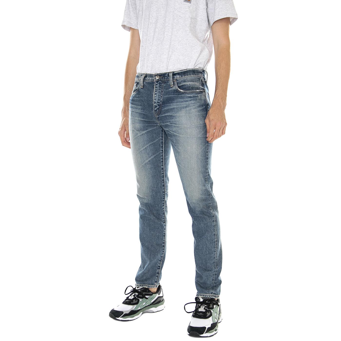 M' LMC 502 Susuki MIJ Med Indigo Worn In - Pantaloni Denim Jeans Uomo Blu 56518-0018  LEVIS 