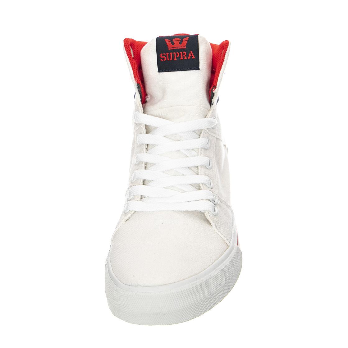  ALUMINUM White/Navy-White  SUPRA 