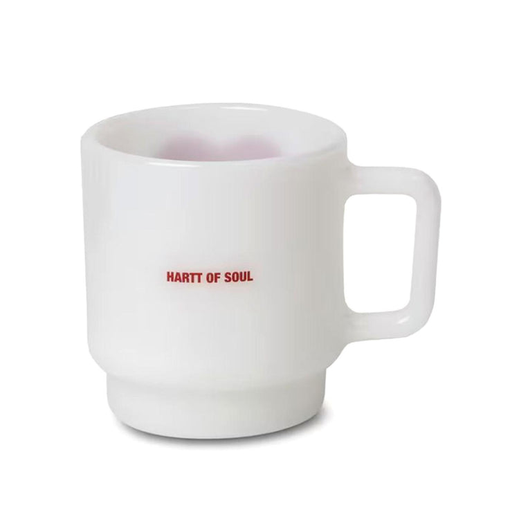 Heart Glass Mug White - Tazza Bianca con Stampa Rossa I035873.02XX . CARHARTT WIP 
