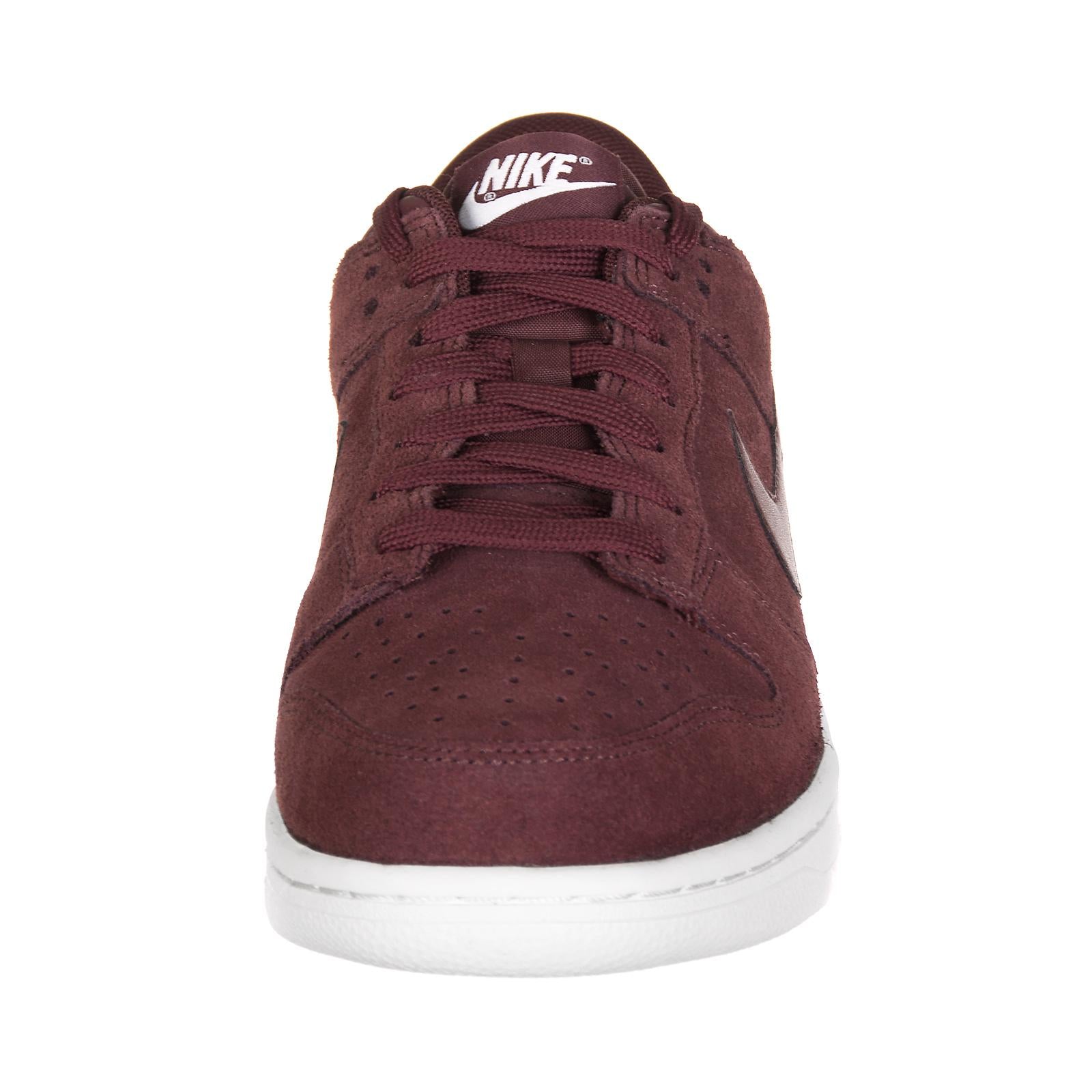 MEN S NIKE DUNK LOW SHOE DARK TEAM RED/DARK TEAM RED-SUMMIT WHITE 93375_4  NIKE 