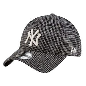 Houndstooth 9TWENTY Black New York Yankees - Cappellino Nero Uomo/Donna 60691222 . NEW ERA 