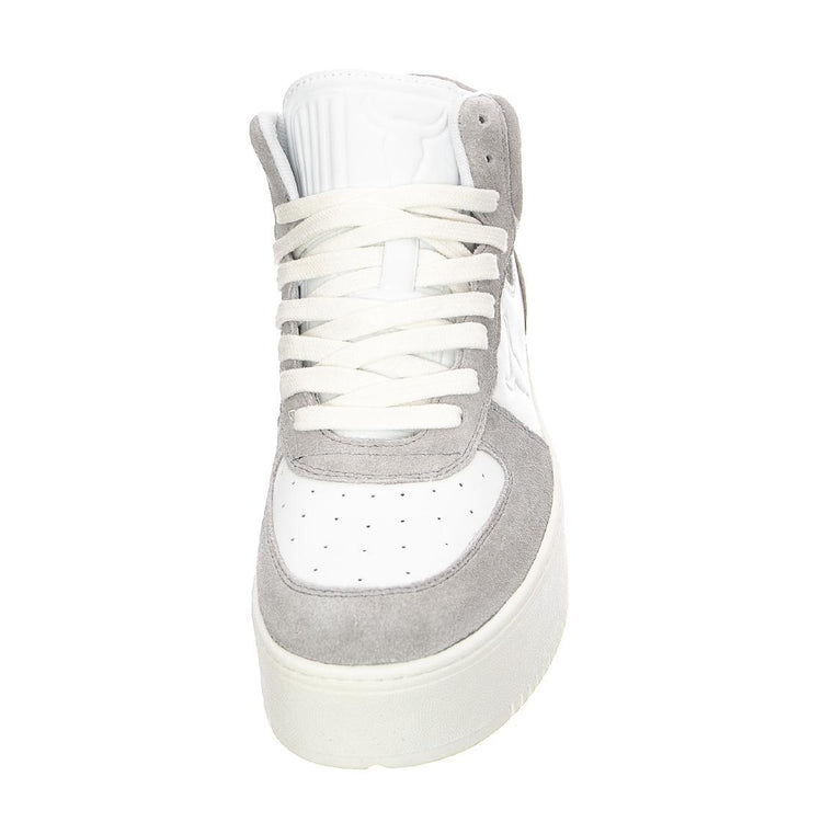 Thrive - Scarpe Stringate Profilo Alto Donna Bianche / Grigie WSPTHRIVE-WHTCLO  WINDSOR SMITH 