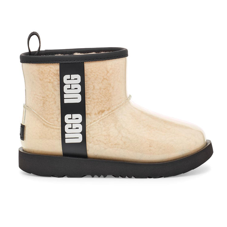 Classic Clear Mini II Natural / Black - Stivaletti Bambino / Bambina Beige UGKCLCLEMNB1112386K  UGG 