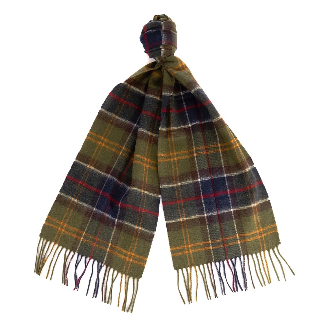 Wool Cashmere Tartan Scarf - Sciarpa Tartan Multicolore 222MUSC0002-TN11  BARBOUR 