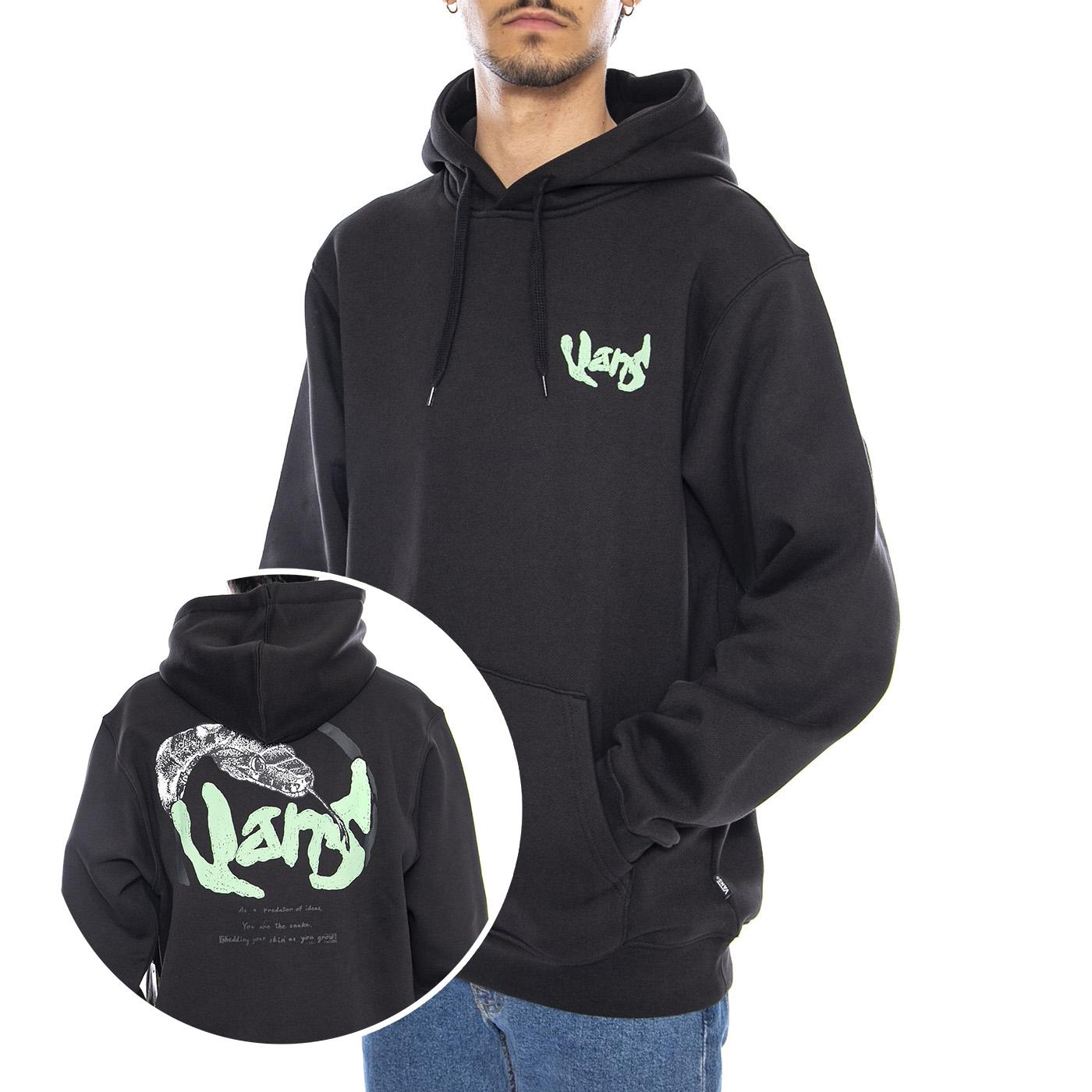 Evolve PO Hoodie Black -- Felpa con Cappuccio Nera VN000RG2 BLK1 VANS 