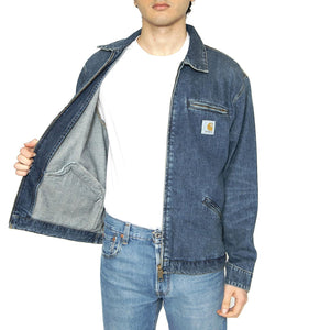 OG Detroit Jacket Blue - Giacca Denim Jeans Uomo Blu I034870.014L  CARHARTT WIP 