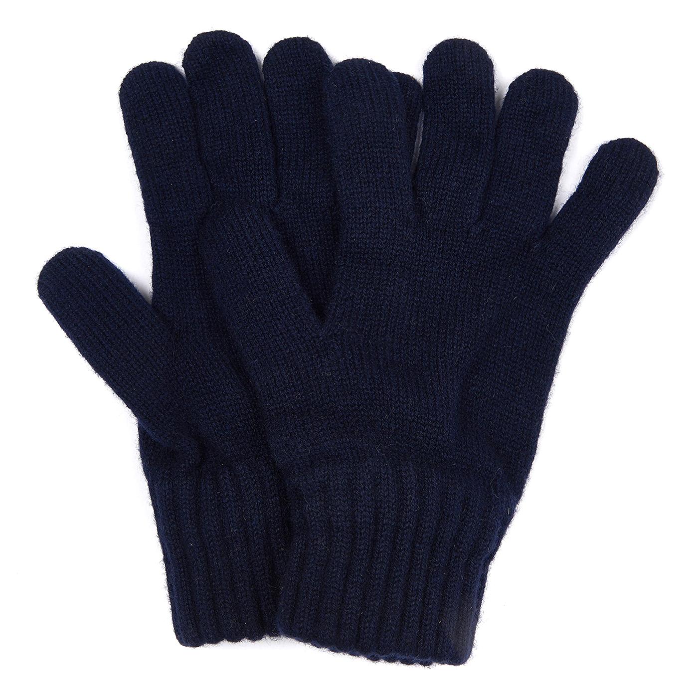 Lambswool Gloves Navy - Guanti Blu MGL0006-NY91-FW23  BARBOUR 