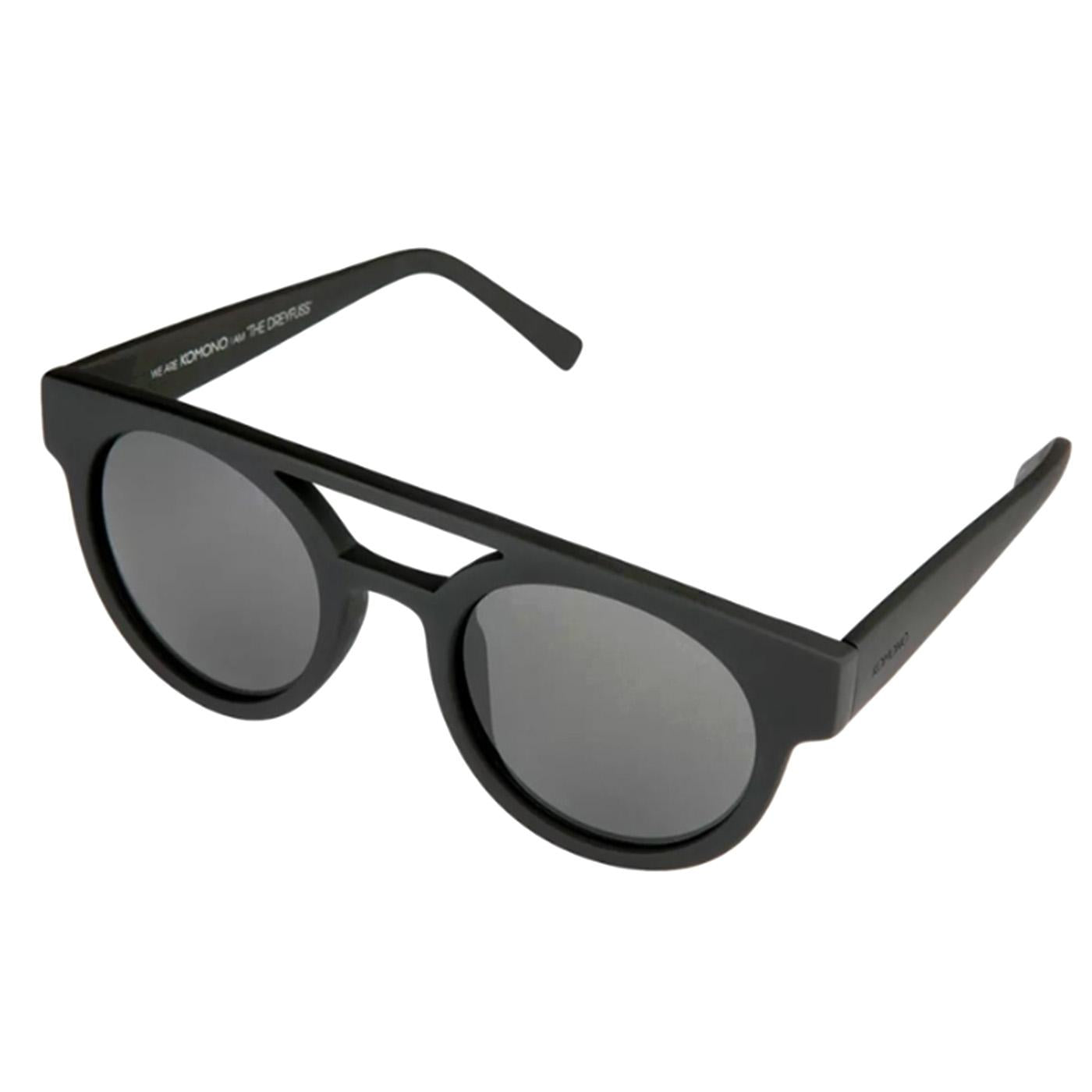 Dreyfuss Black UV 400 Protection Sunglasses - Occhiali da Sole Neri 290555_1  KOMONO 