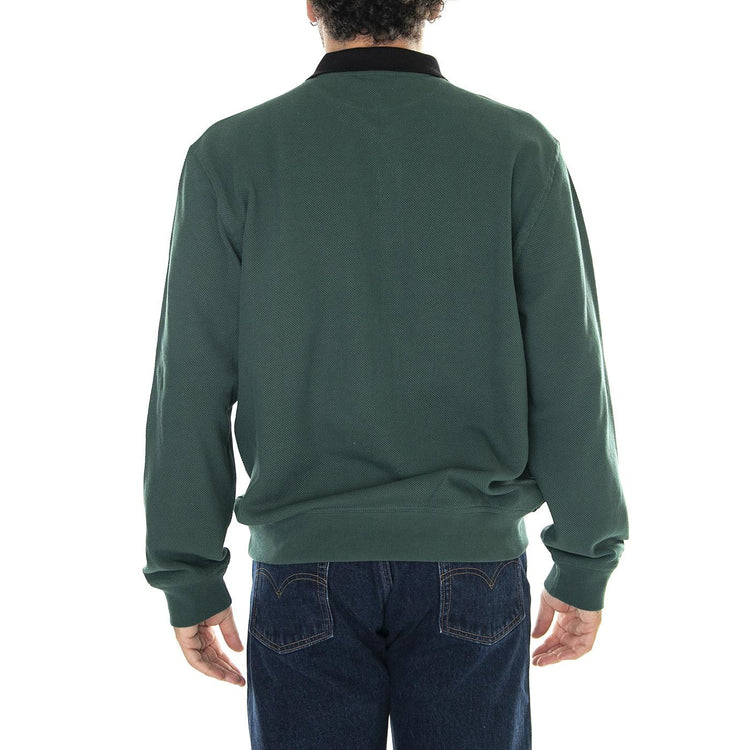 L/S Vance Rugby Shirt Discovery Green / Black - Polo Maniche Lunghe Uomo Verde I032203.1QGXX  CARHARTT WIP 