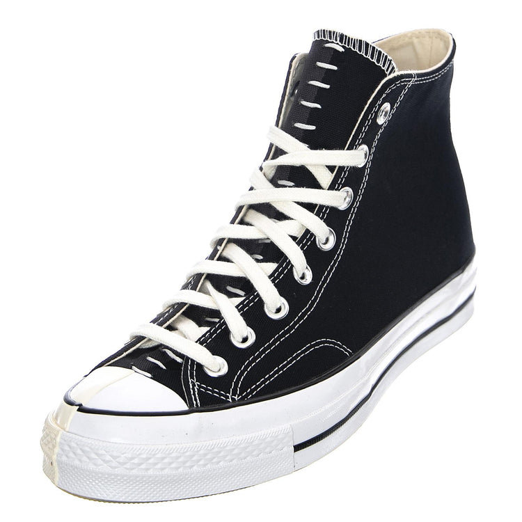 Chuck 70 Reconstructed Canvas Hi Sneakers - Black - Scarpe Profilo Alto Uomo Nere 164555C . CONVERSE 