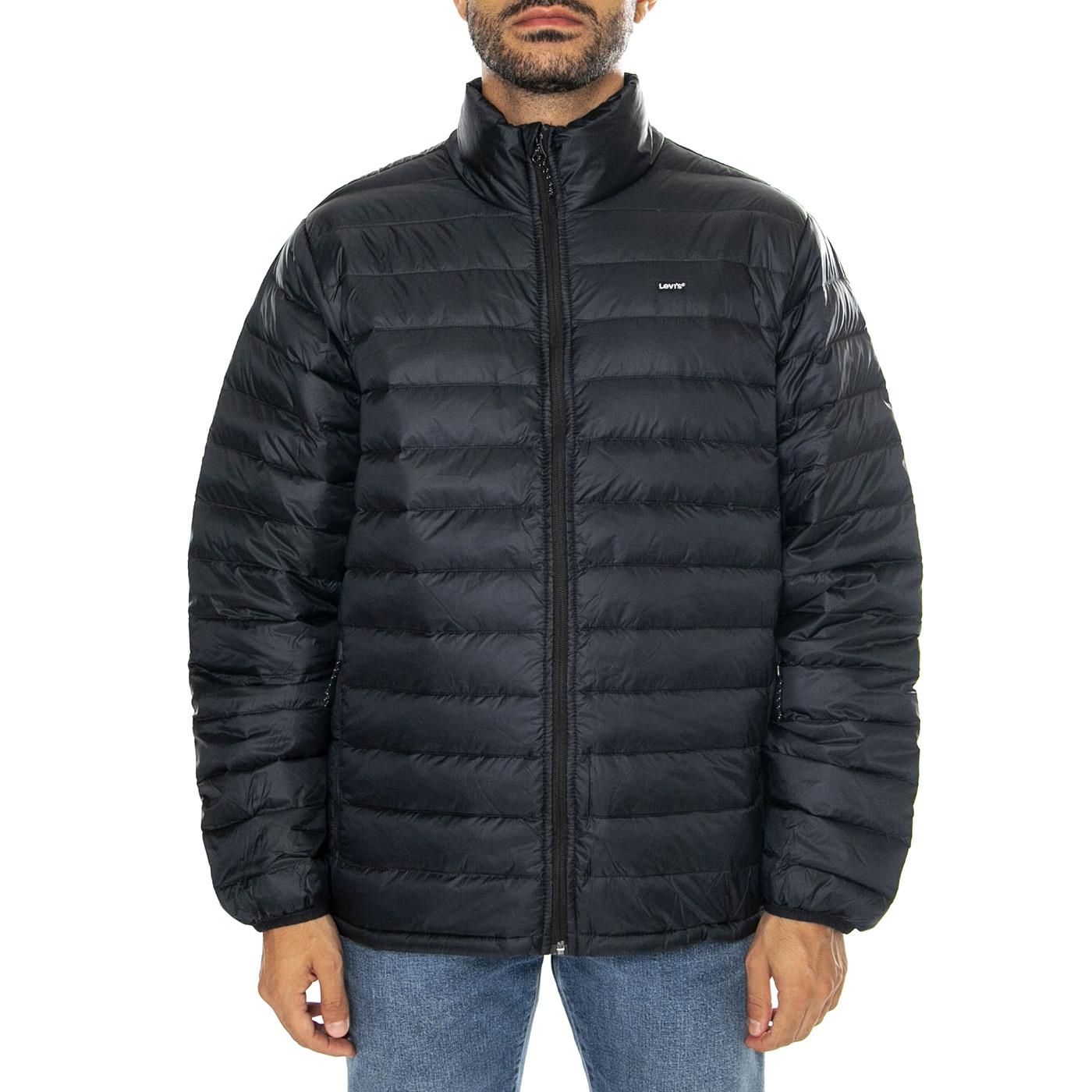Total Down Packable Jet Black - Giacca Uomo Nera A8567-0000  LEVIS 