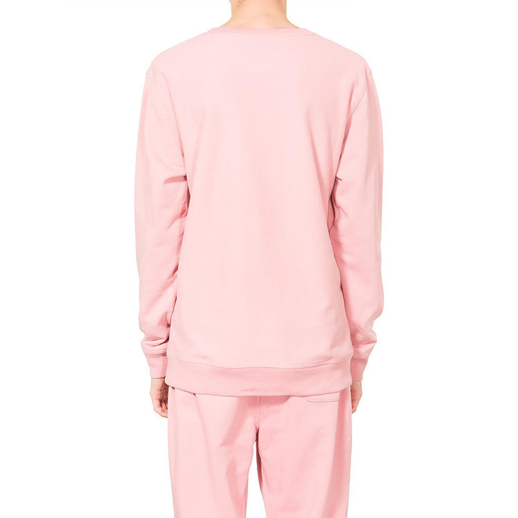 STOCK LS TERRY CREW PINK 118269-PINK  STUSSY 