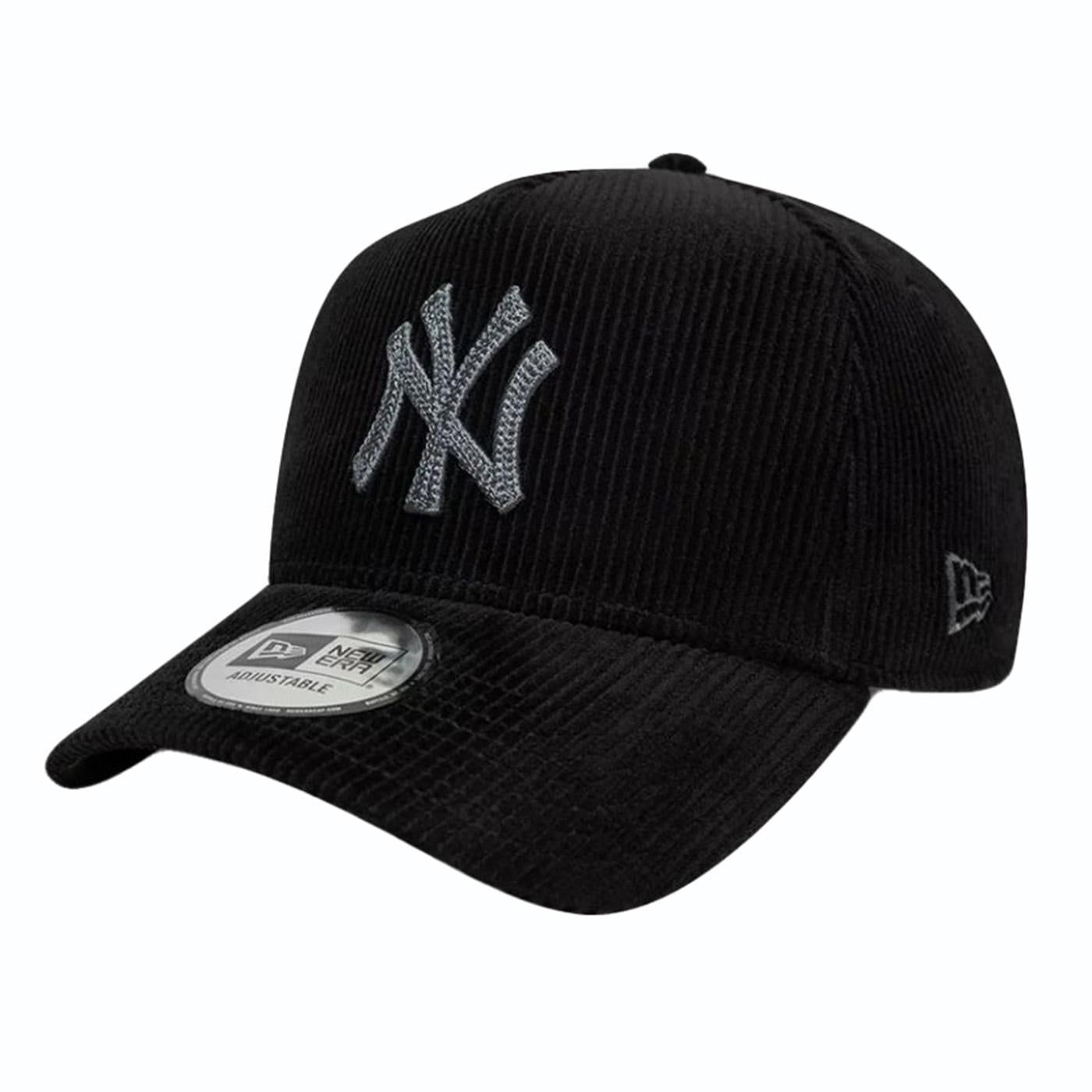 Cord E-Frame New York Yankees Black - Cappellino con Visiera Nero 60759016 BLK NEW ERA 