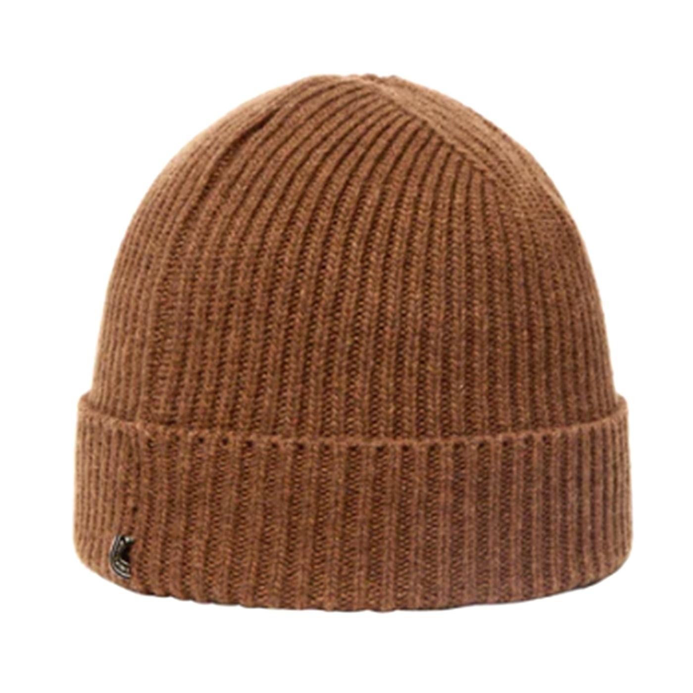 Brown Amor Beanie - Cappellino a Cuffia Marrone XHT00033  THINKING 