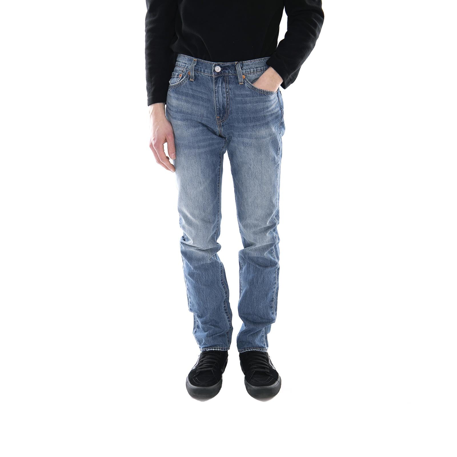 511 Slim Fit - Wobbegong Warp Cool Blue - Denim Jeans Uomo Blu 04511-3297 . LEVIS 