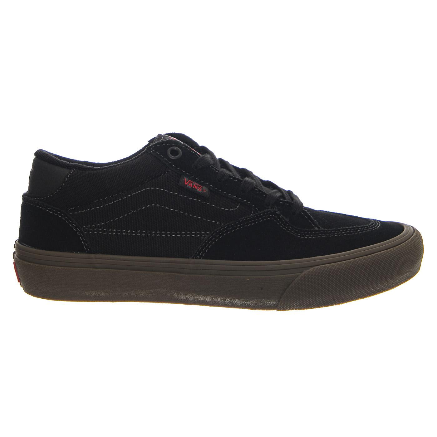 Skate Rowan Black/Dark Gum -- Scarpe Stringate Nero / Marrone Scuro VN0A5JIC 39L1 VANS 
