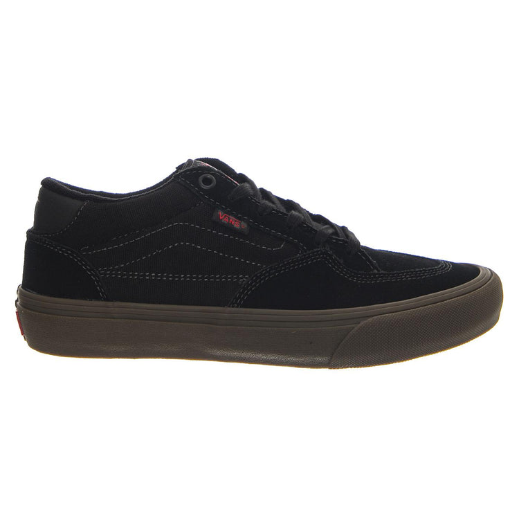Skate Rowan Black/Dark Gum -- Scarpe Stringate Nero / Marrone Scuro VN0A5JIC 39L1 VANS 