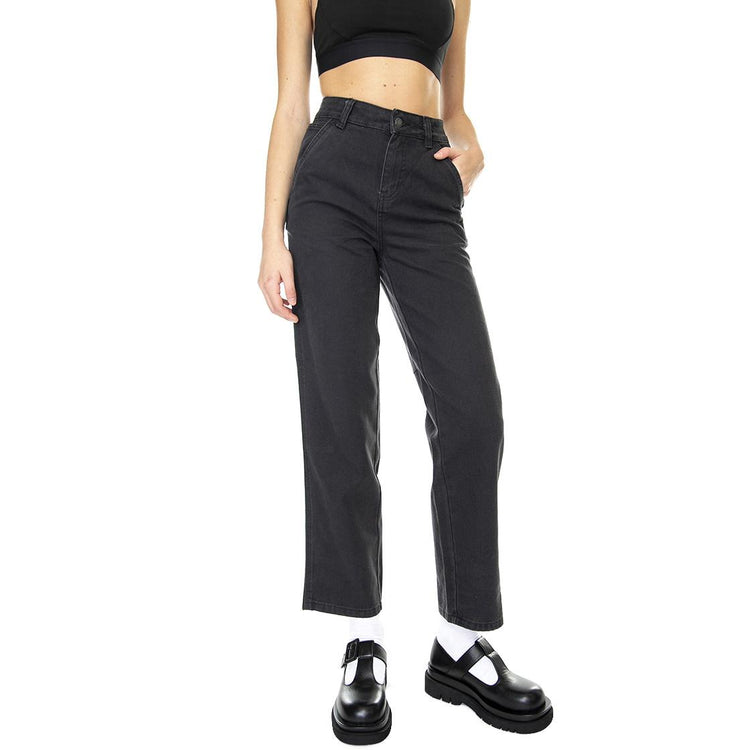 Dickies Dc Pant Black - Pantaloni Denim Jeans Donna Neri DK0A4XZLC401  DICKIES 