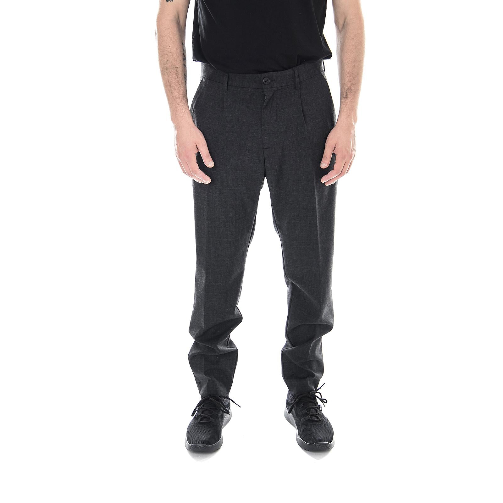 Isaacson dark grey melange 181205-212  ELVINE 