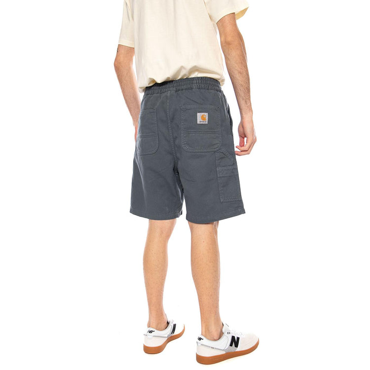 Flint Short Cozy Blue - Bermuda Uomo Blu I030480 3ITGD CARHARTT WIP 