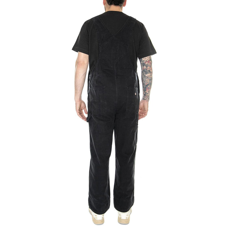 Dickies Duck Canvas Bib Sw Black - Salopette Uomo Nera DK0A4XLXC401  DICKIES 