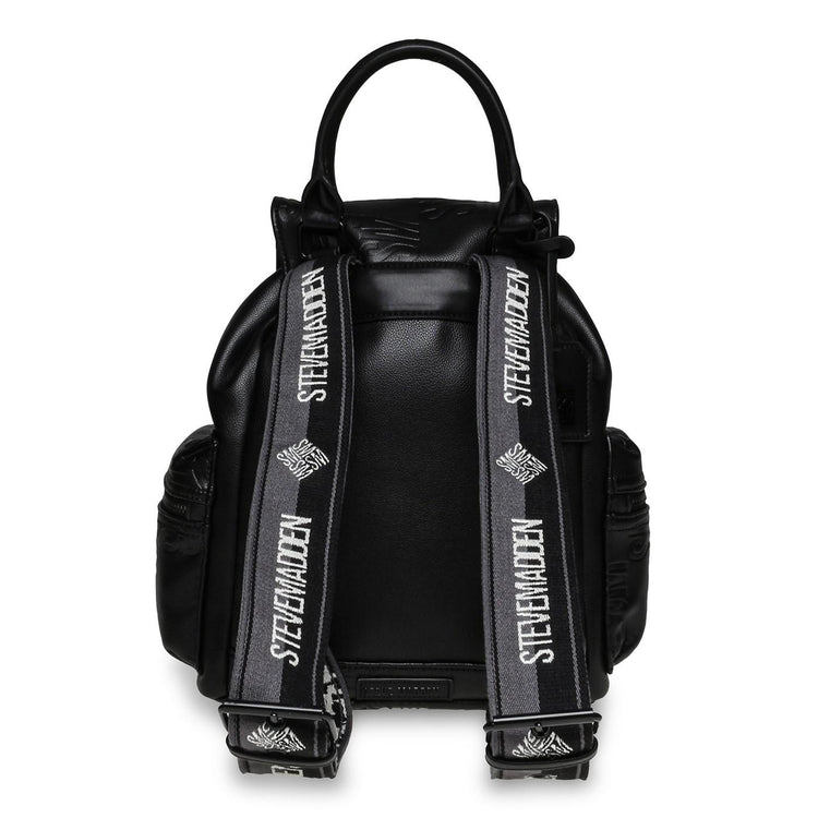 BHiker Black / Gold - Zaino Nera SMABHIKER-B-G  STEVE MADDEN 
