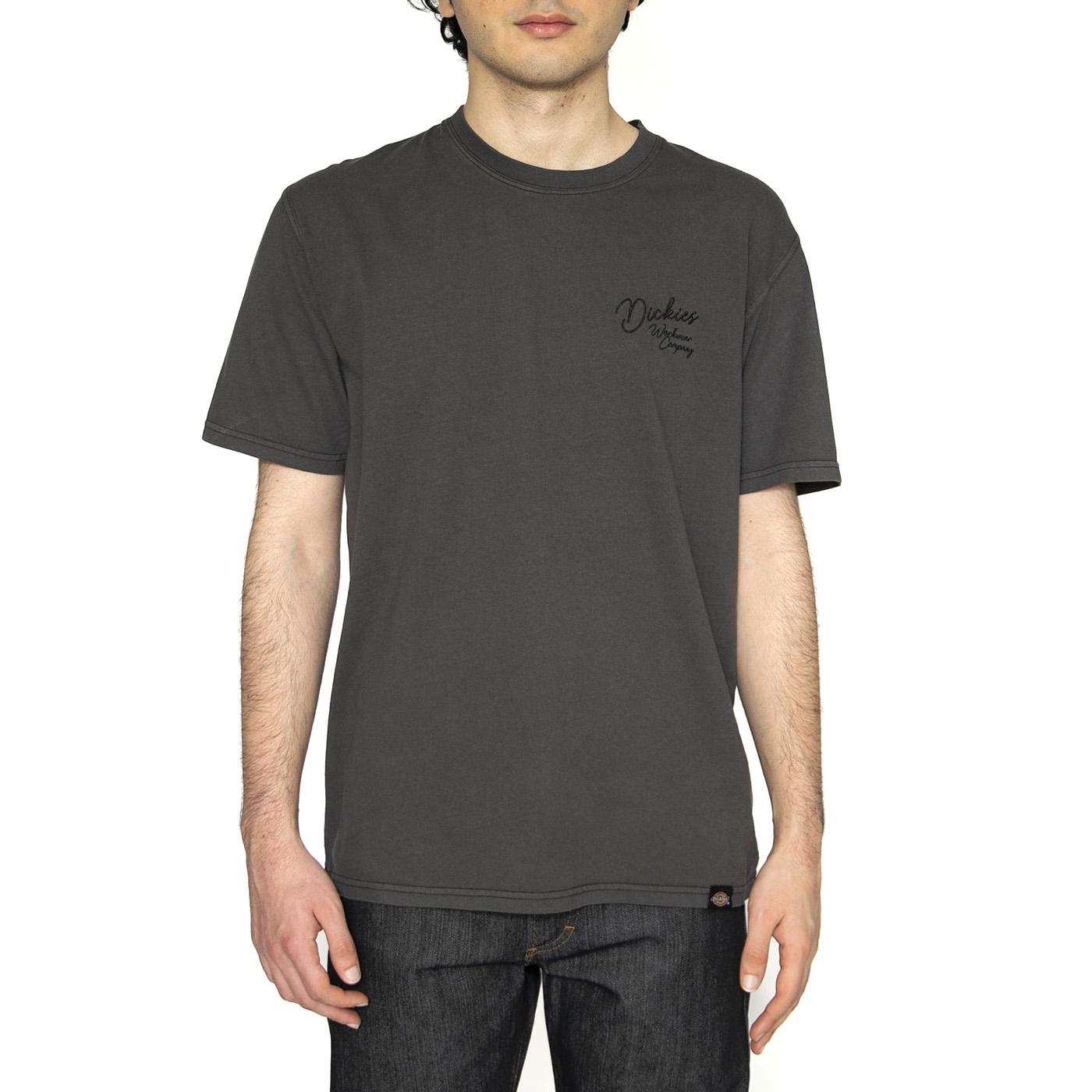 Dickies Rope Chest Logo SS Tee Black - Maglietta Girocollo Uomo Nera DK0A4Z8WBLK1  DICKIES 