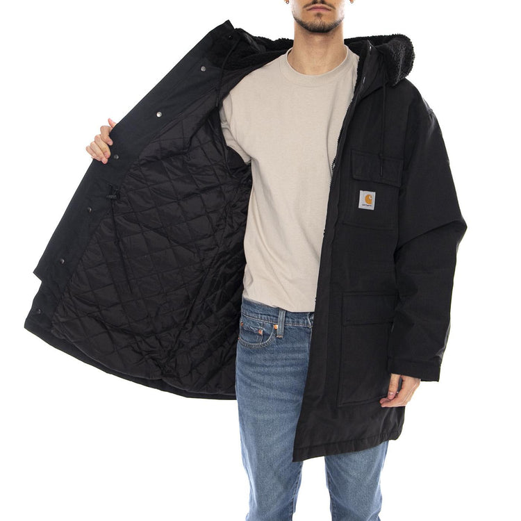 Siberia Parka Black -- Parka Uomo Nero I035365.89XX . CARHARTT WIP 