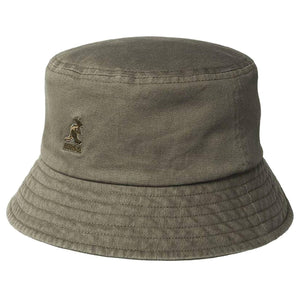 Washed Bucket Hat - Green - Cappello da Pescatore Verde K4224HT-SM094  KANGOL 