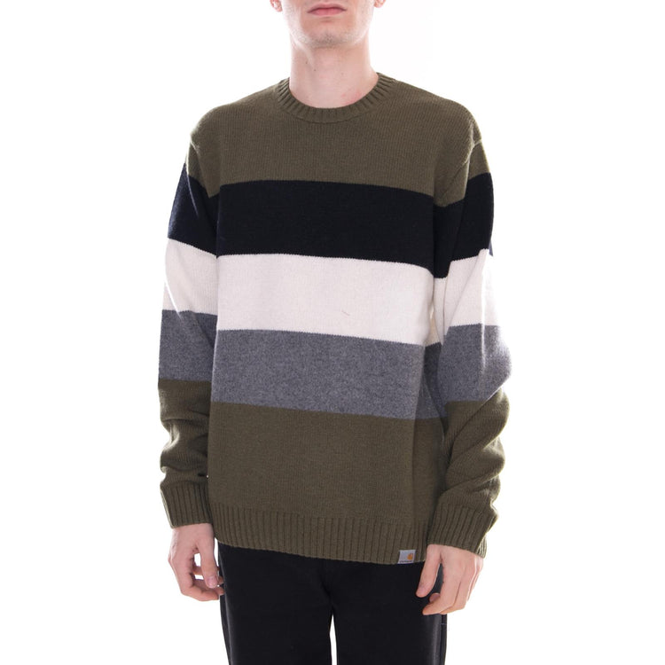  I025136.03-Goldner Stripe, Rover Green  CARHARTT WIP 