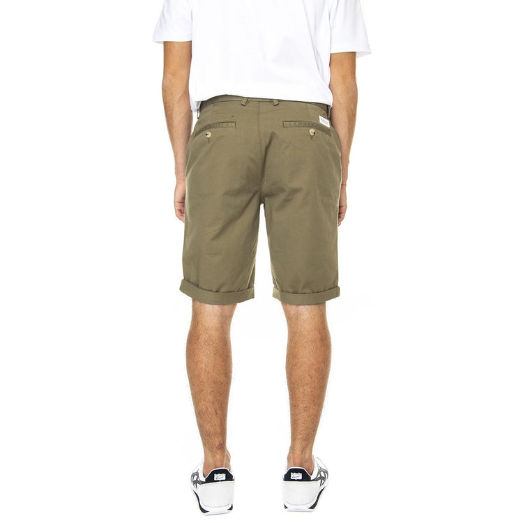 Signature Chino Short Olive - Bermuda Uomo Verdi 65091-670  BEN SHERMAN 
