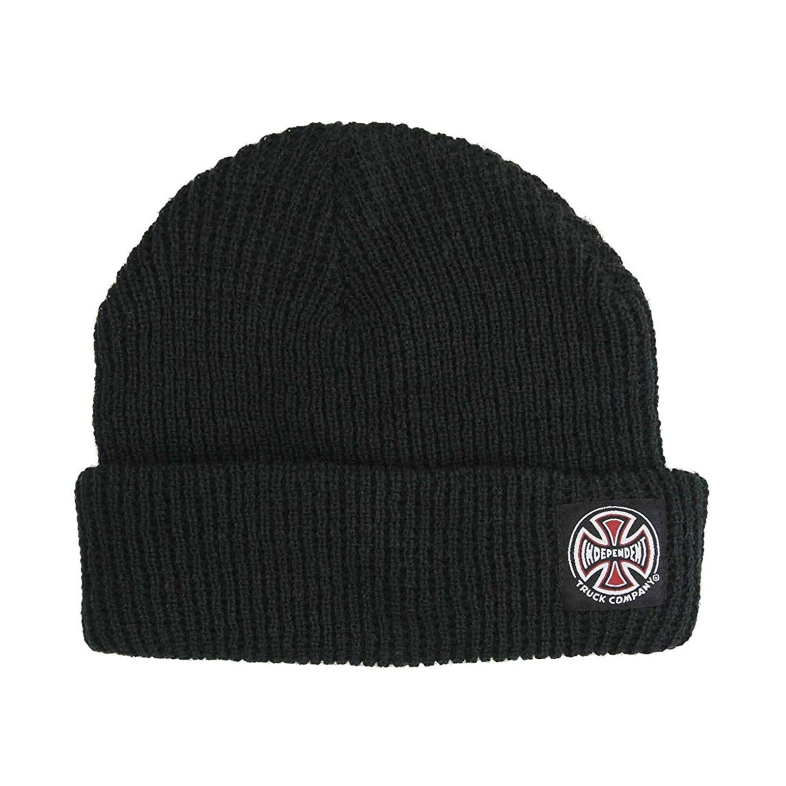 BEANIE TRUCK CO.SHOREMAN BLK 141753-BLK  INDEPENDENT 