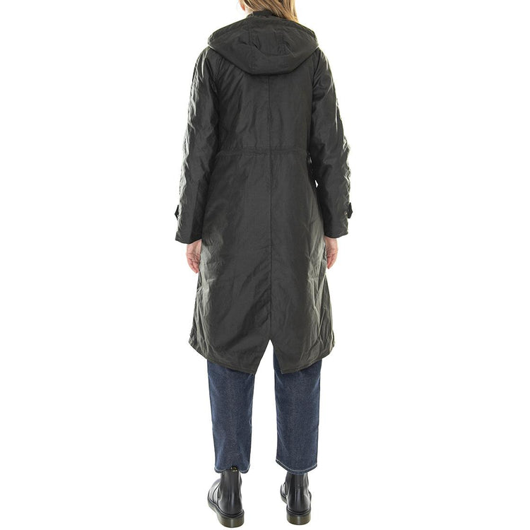 Long Cannich Wax Olive Classic - Giacca Invernale Donna Marrone 222MLWX1264-OL71  BARBOUR 