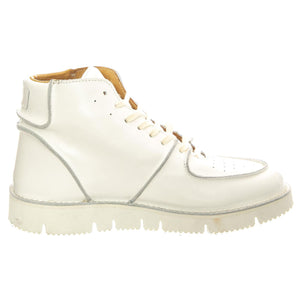 Considered White White - Scarpe Stringate Profilo Alto Donna Bianche OGSCONSIDERED-WHTWHT  ORIGINAL GRADE 