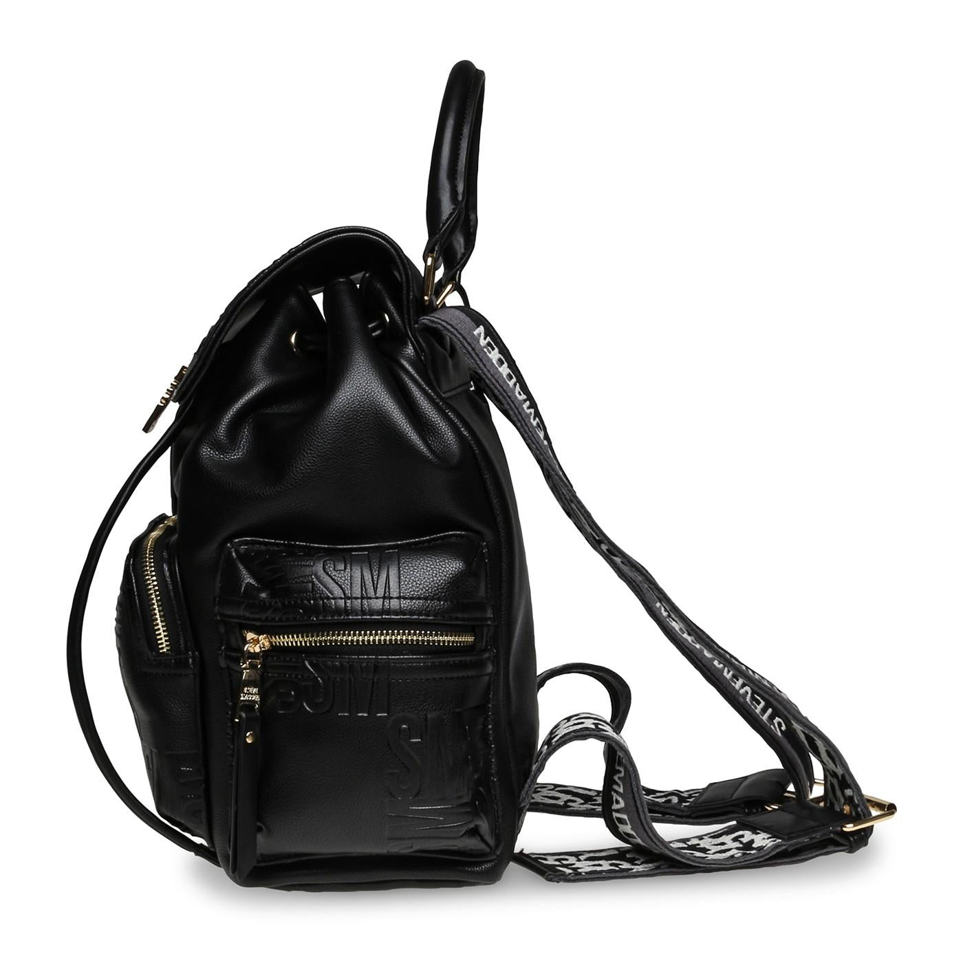 BHiker Black / Gold - Zaino Nera SMABHIKER-B-G  STEVE MADDEN 