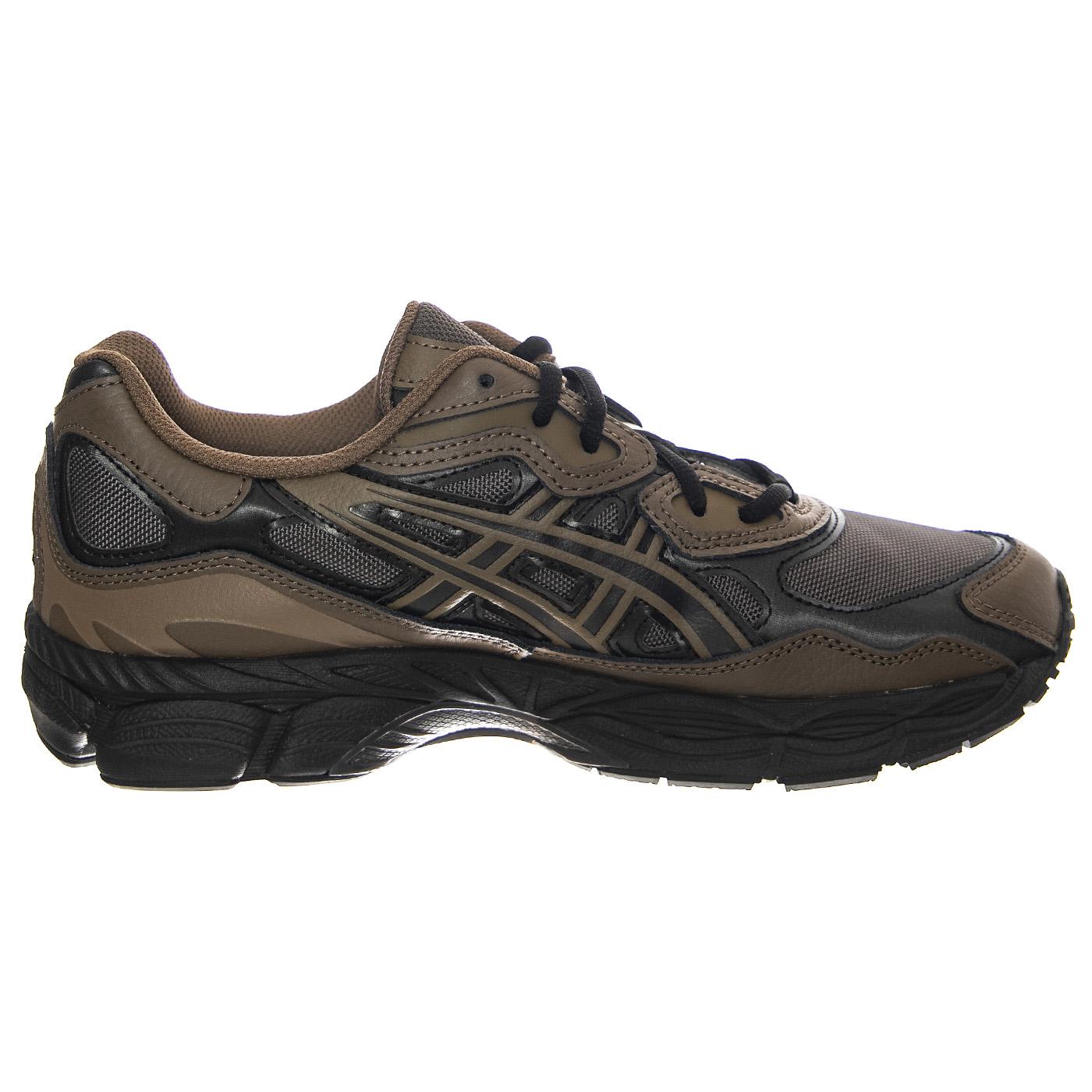 Gel-Nyc Dark Sepia / Clay Canyon Shoes - Scarpe Stringate Profilo Basso Uomo Marroni 1203A280-251  ASICS 