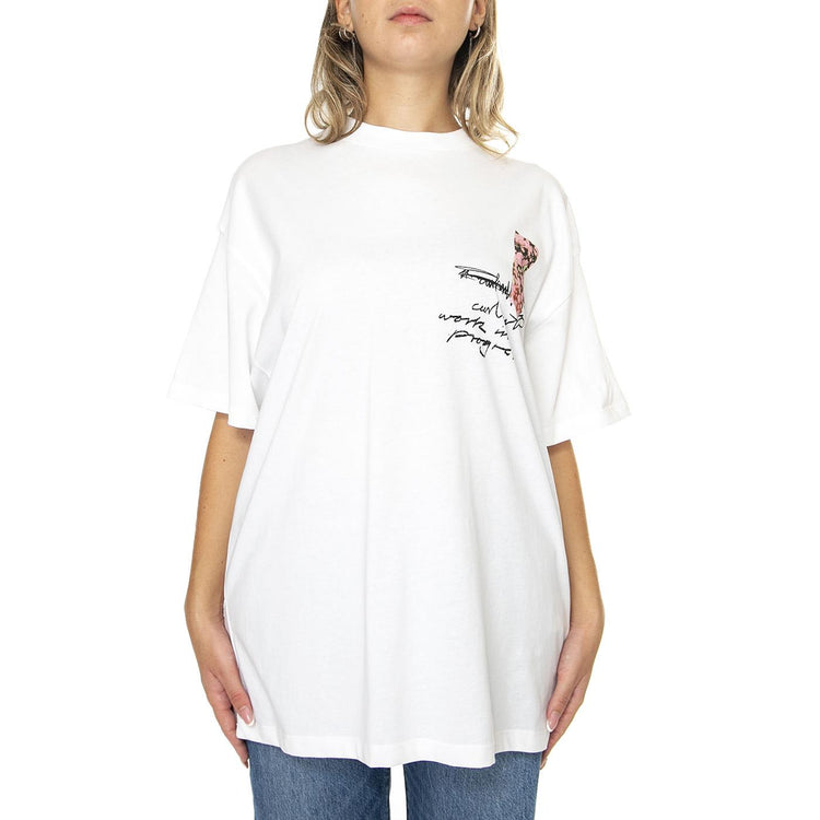 W' S/S Immerse T-Shirt White - Maglietta Girocollo Donna Bianca I033680.02XX  CARHARTT WIP 