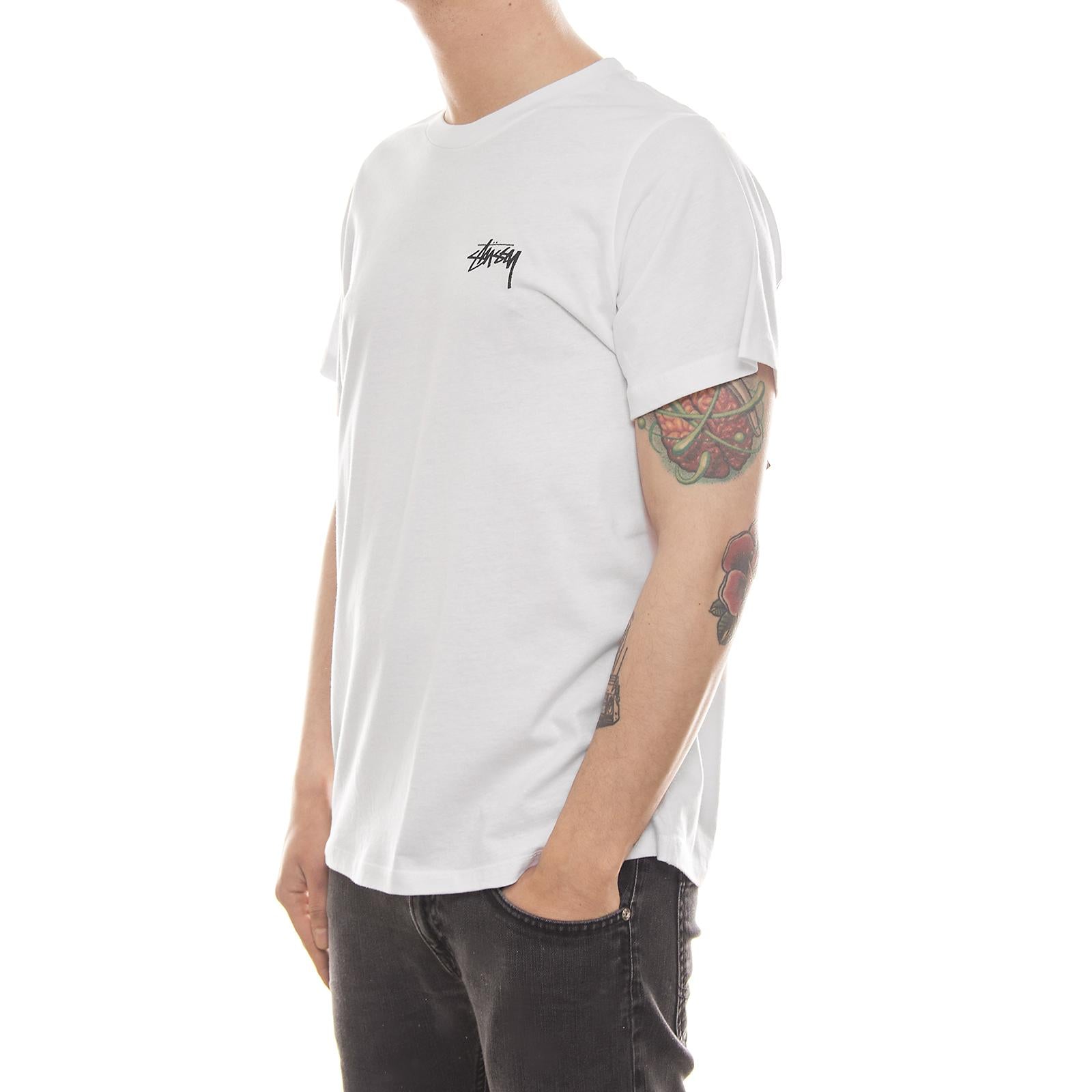 8 BALL BOYFRIEND TEE WHITE 2902884-WHITE  STUSSY 