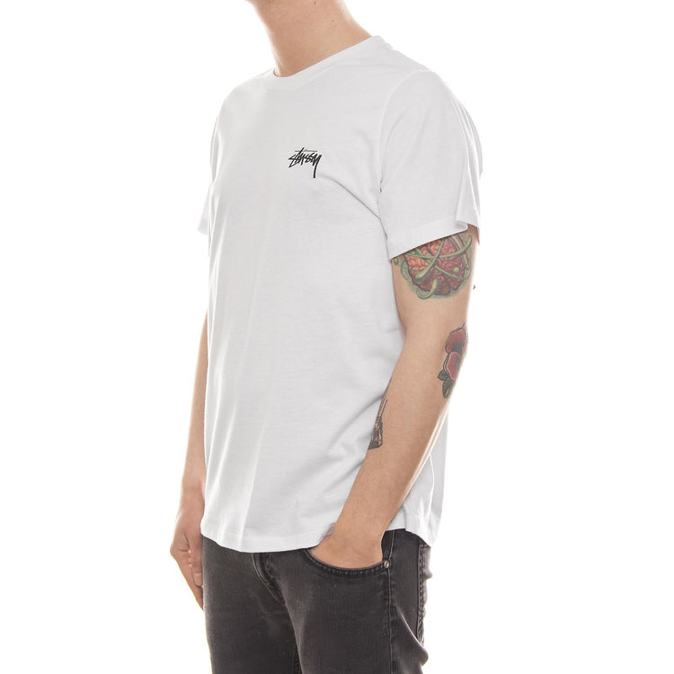 8 BALL BOYFRIEND TEE WHITE 2902884-WHITE  STUSSY 