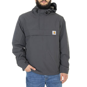 Nimbus Pullover Blacksmith - Giacca con Cappuccio Uomo Grigia I028435-E1XX  CARHARTT WIP 