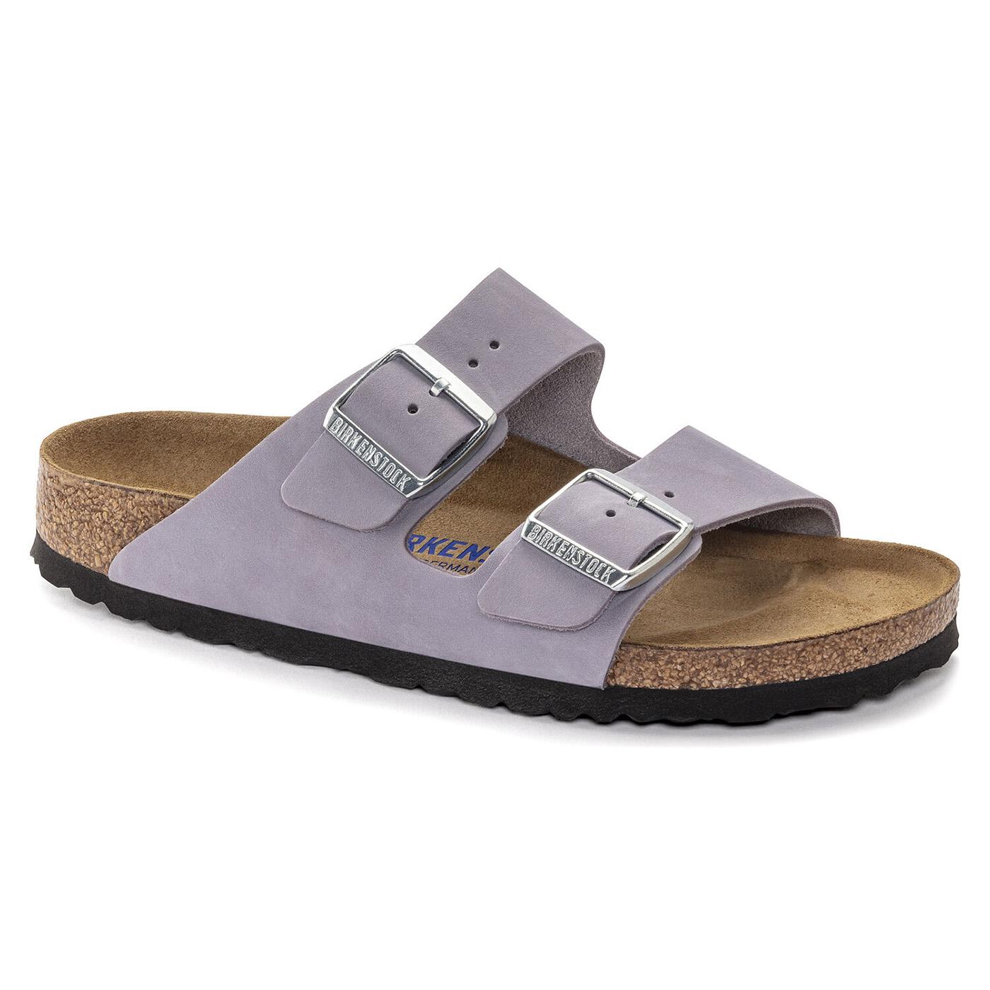 Arizona SFB Purple Fog Nubuck Leather - Sandali Donna Viola 1024241  BIRKENSTOCK 
