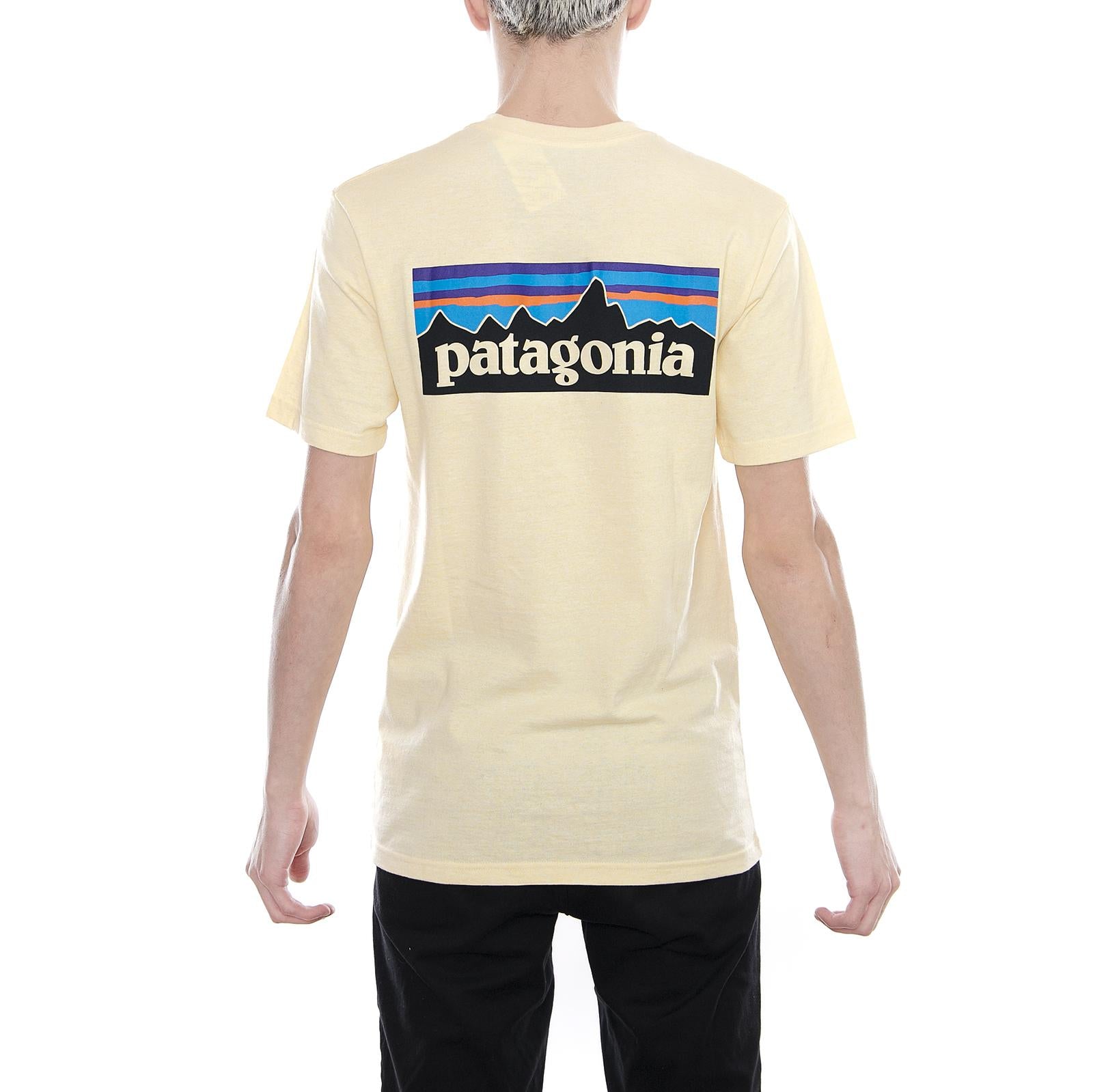 M s P-6 Logo Responsibili-Tee Crest Yellow 39174-CSTY  PATAGONIA 