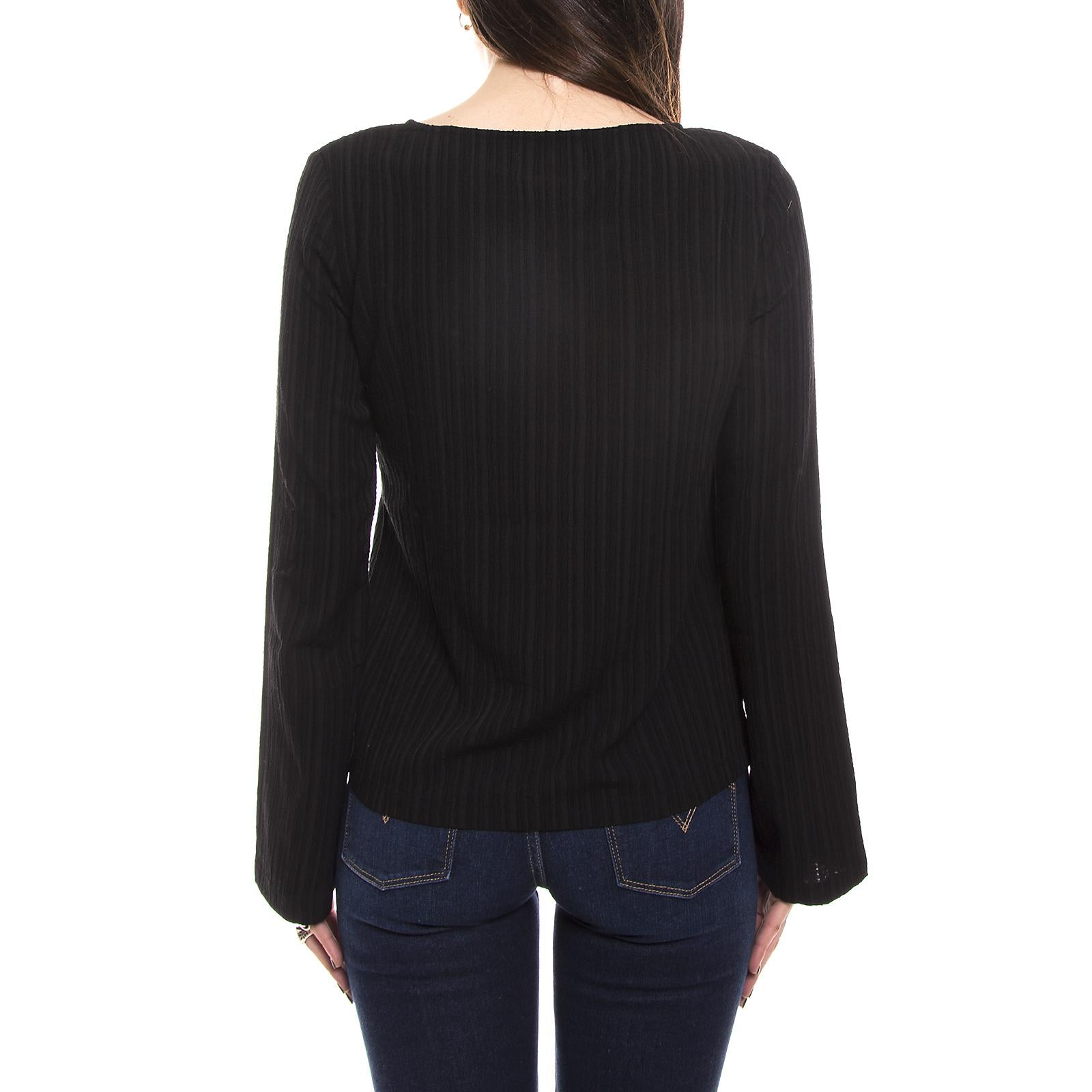 TUDLIK 0111 BLOUSE BLACK 141160111-999  MINIMUM 