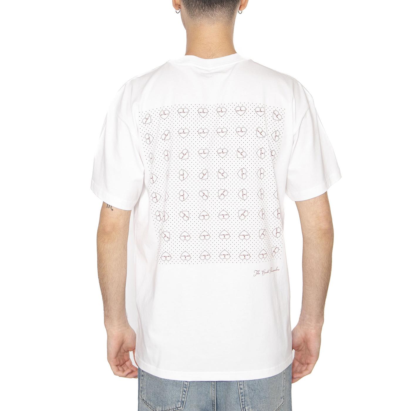 S/S Furoshiki T-Shirt White / Red - Maglietta Girocollo Uomo Bianca I034655.1WZXX  CARHARTT WIP 