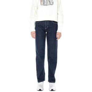 Jane Cuffed Retro Rinse-L33DNIZA - Pantaloni Denim Jeans Donna Blu 112322451  LEE 