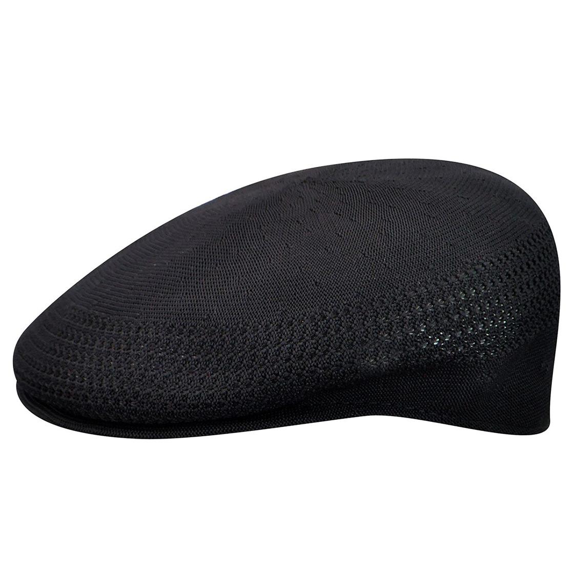 Tropic 504 Ventair - Cappellino a Coppola Nero / Black / Gold 0290BC-BG991 . KANGOL 