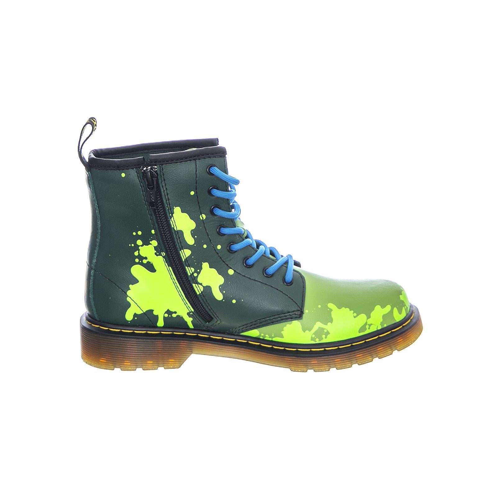 Turtles Leo Dms - Green Lamper - Stivaletti Bambino Verdi DMKLEOJ21763315  DR.MARTENS 