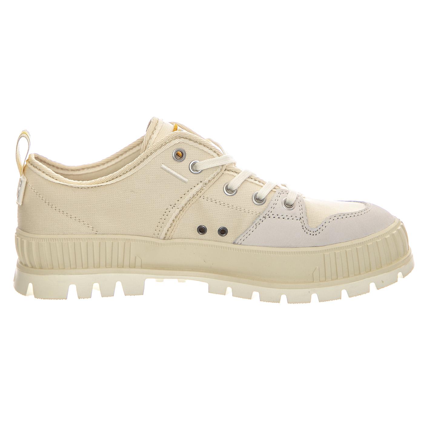 Pallashock Lo WW Cream White - Scarpe Profilo Basso Uomo Beige PAS78566-180-M  PALLADIUM 