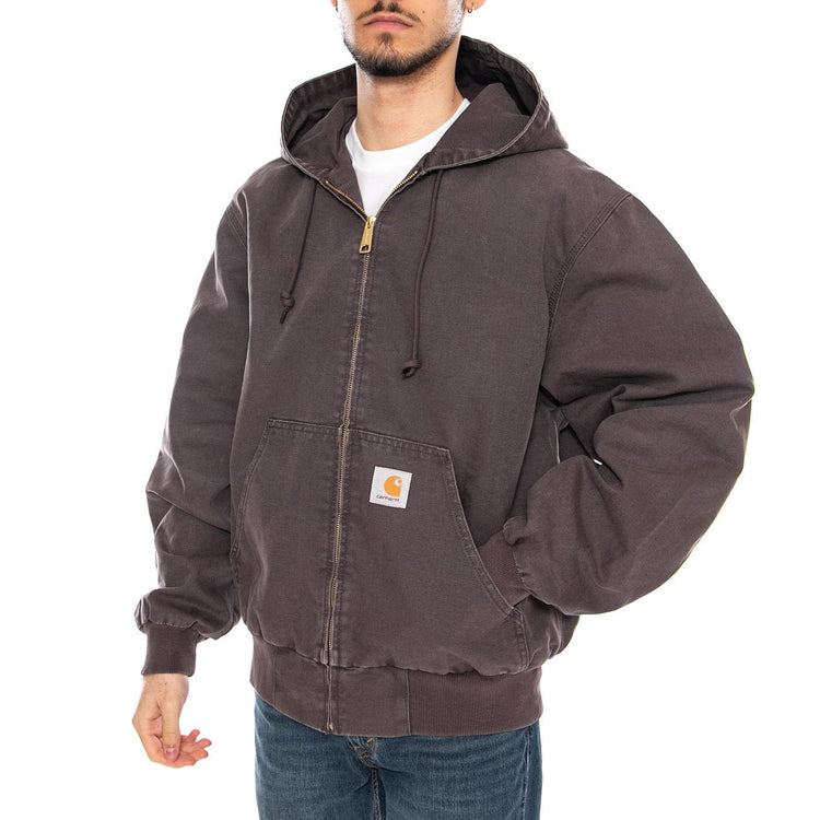 OG Active Jacket Shale - Giacca con Cappuccio Uomo Marrone I034820 3IS4O CARHARTT WIP 