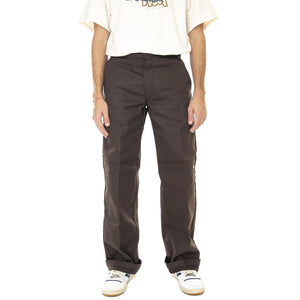 Double Knee Rec Dark Brown - Pantaloni Uomo Marroni DK0A4XK3DBX1  DICKIES 